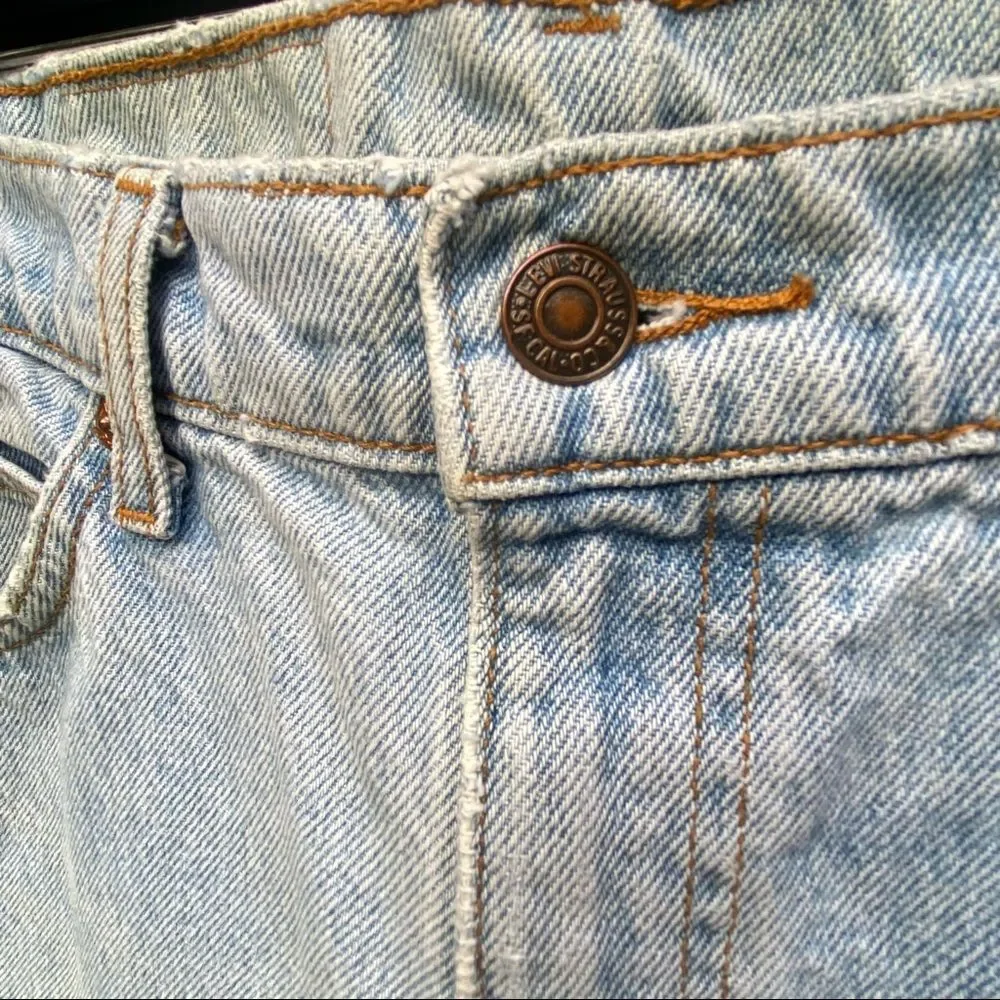Levi’s Men’s Vintage 505 orange tab jeans 33x39
